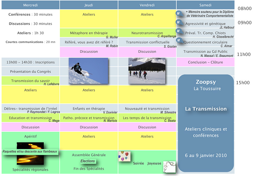 programme des JAZ 2010