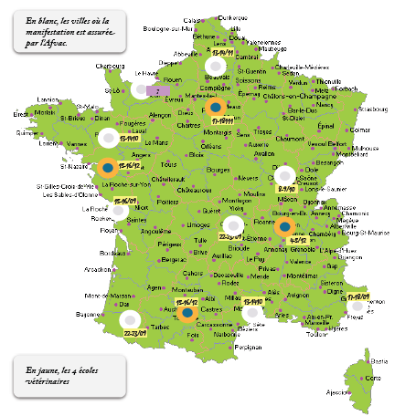 Carte des formations 2008 session 2